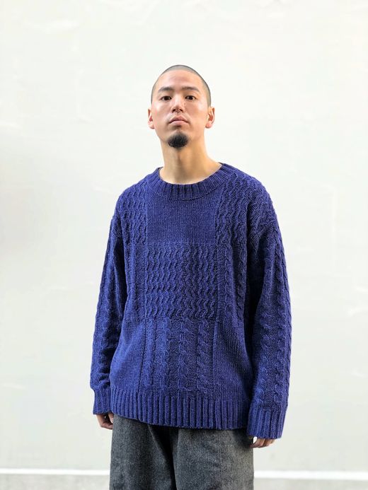VOO VOO-885 / GOOD JQ KNIT / BLUE