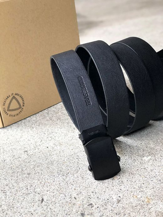 ANACHRONORM ANBB-030 / G-I BELT 25mm / BLACK×BLACK