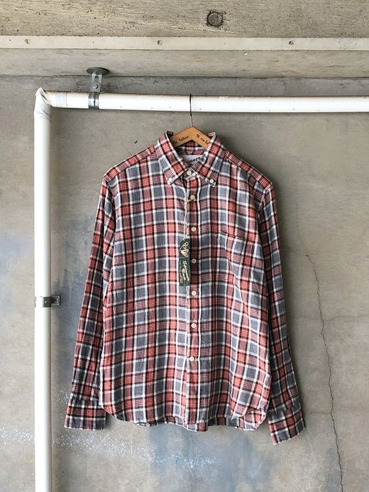 Spinner Bait チェックBDエイタシャツ / グレー