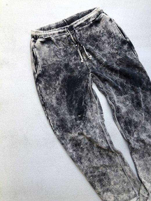 VOO VOO-941 / SMOKY BLEACHED EZ PANTS / SMOKY BLACK