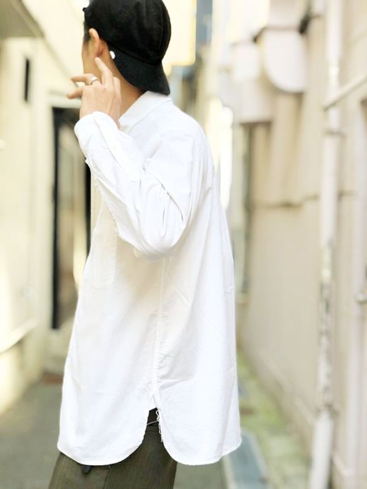 ANACHRONORM NM-SH03R / STANDARD OX B.D SHIRT / WHITE