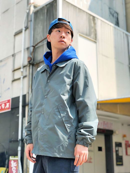 THE UNION TO00114 / RAIN COACH JACKET / BLUE
