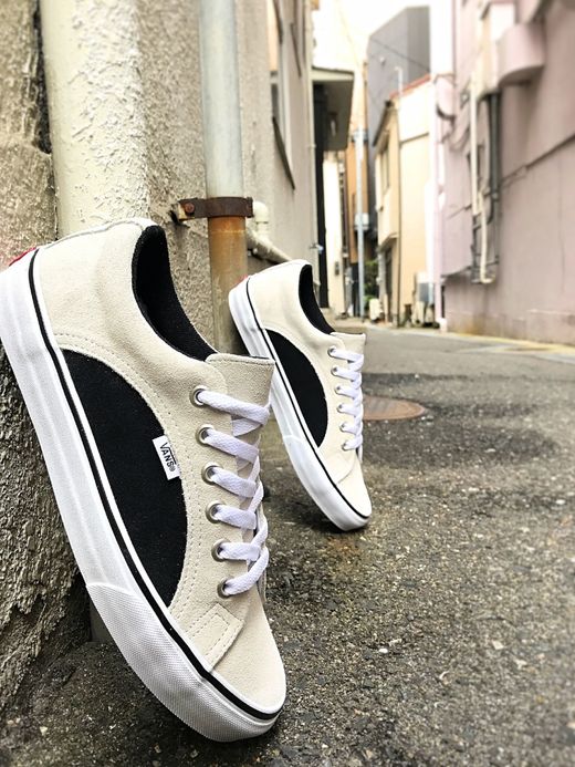 Vans Lampin(2-Tone Suede) / true white/black