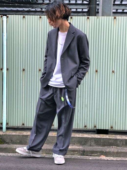 【美品】VOO Voomal Suit セットアップ グレー 美品】VOO Voomal Suit セットアップ グレー