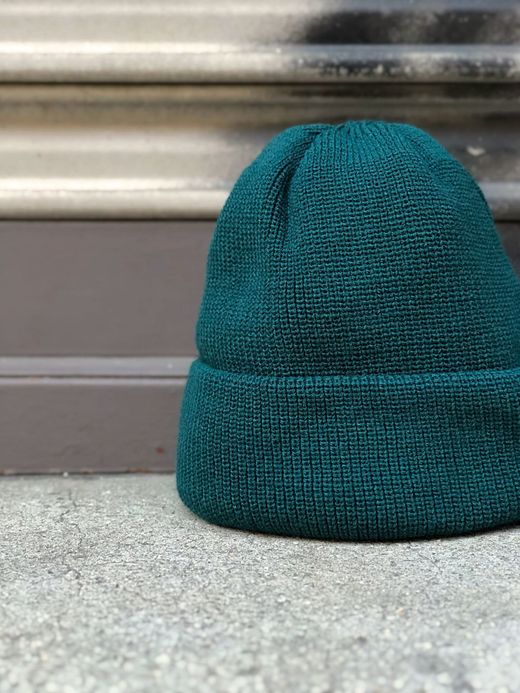 ROTOTO R5016 / BULKY WATCH CAP / BLUE GREEN