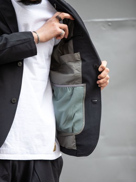  425193 / TECH TAILORED JACKET / BLACK