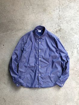 90011534 / W/SHIRT STRIPE / NAVY-STRIPE