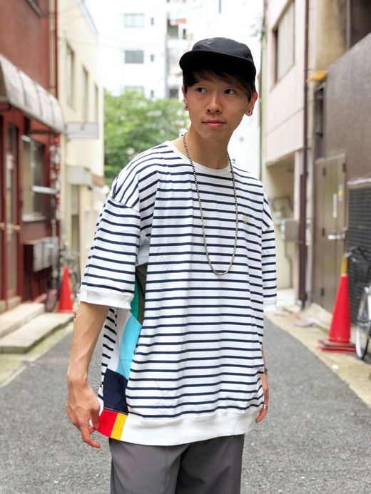 ALDIES Side Switching Big T / white