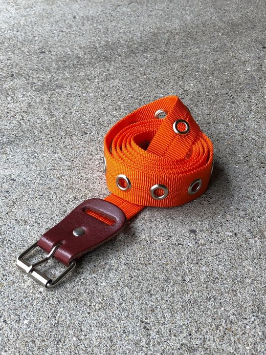 NECESSARY or UNNECESSARY Belt Nylon / orange