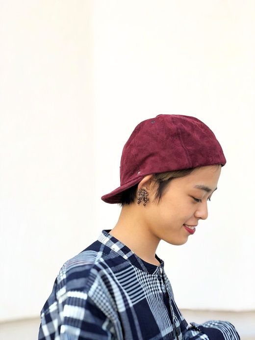 VOO VOO-A-188 / SUEDE CAP BY DECHO / WINE