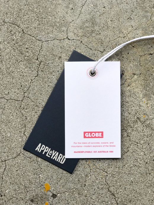 GLOBE GB01910013 / APPLEYARD RAMP TEE / WHITE