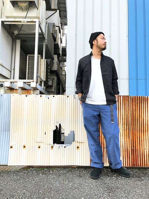 fulton GOWANUS Pants / dust blue