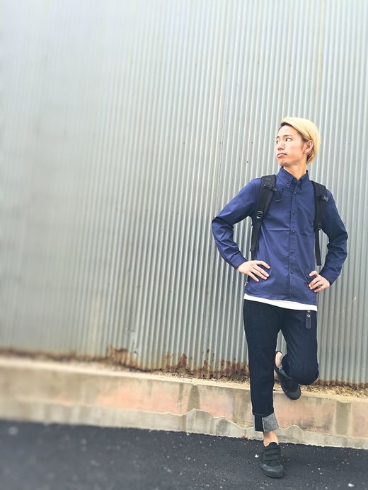 fulton BEDFORD SHJK / smoke navy