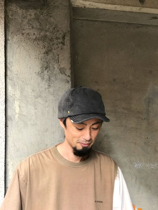 ANACHRONORM ANDC054 / PIGMENT BALL CAP / BLACK