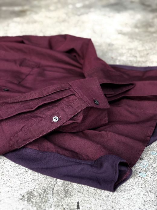 VOO VOO-878 / 零ST OX SHIRTS / WINE