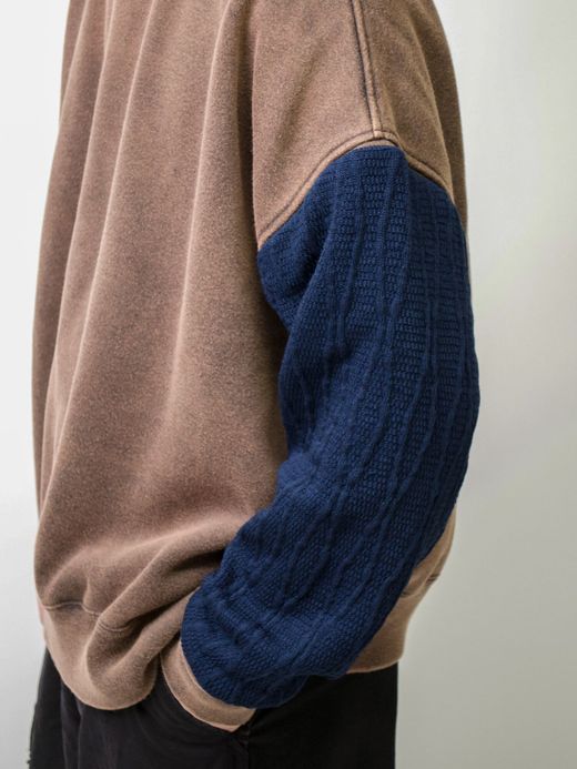 VOO VOO-1022 / D.I.Y MIST CREW / BROWN