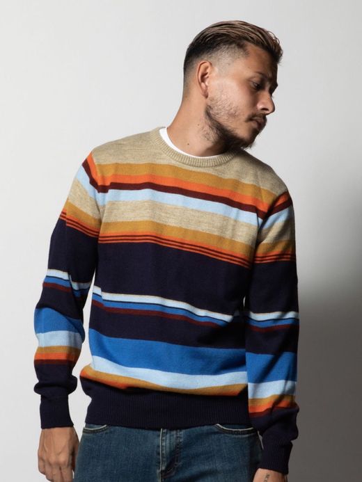 ROARK REVIVAL RSW126 / TAANGA SWEATER / MULTI