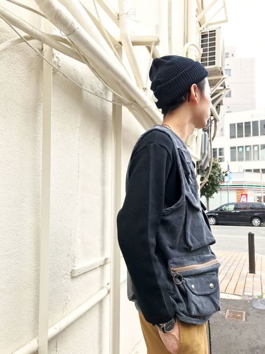 VOO Corduroy Guide Vest / charcoal