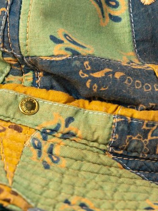 ANACHRONORM ANDC-069 / PATCHWORK HUNTER HAT / B.BEIGE