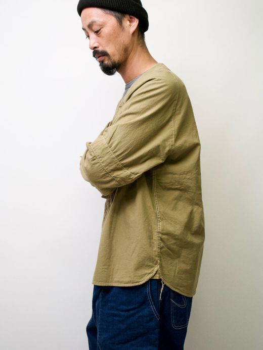 THE UNION TBO00020 / STUDIUM CHAMBRAY SHIRTS / OLIVE