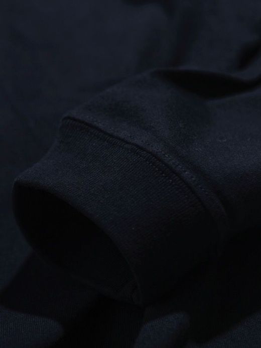ANACHRONORM AN112 / EMBROID L/S T-S / BLACK