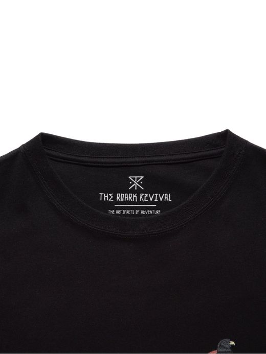 ROARK REVIVAL RLTJ673 / "TALONS FIRST" L/S TEE / BLACK