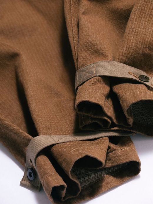 ANACHRONORM AN036 / DECK OVER PANTS / BROWN