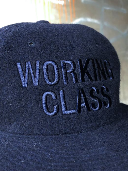 THE UNION TCB00103 / WOOL "WORKING CLASS" CAP / NAVY