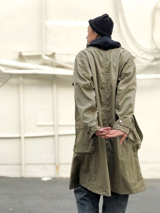 ANACHRONORM AN007 / TRENCH COAT / KHAKI