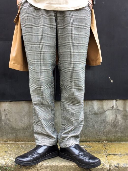 VOO Long Long Night Pants / glencheck