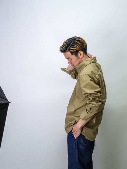 THE UNION TF00372 / BD PULLOVER SHIRTS / BEIGE