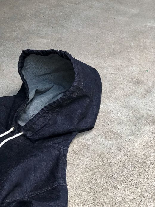 THE UNION TBO00005 / DENIM PULLOVER HOOD / BLUE DENIM