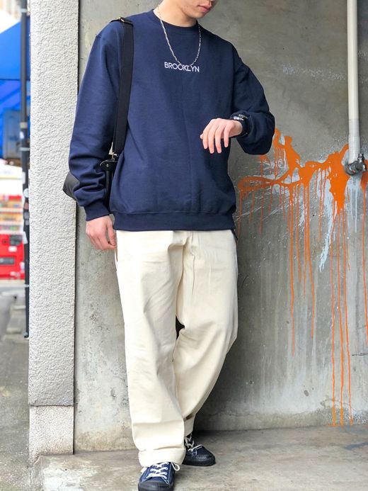 FLATBUSH Select Brooklyn EMB Crew SW / navy