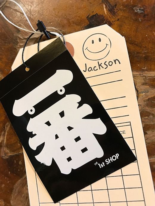  THE 1st SHOP × JM #1 Color Glove / orange×green　