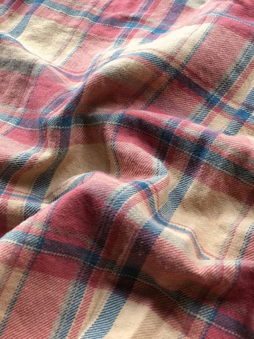 THE UNION TF00336 / ROLLUP CHECK SS SHIRTS / BEIGE