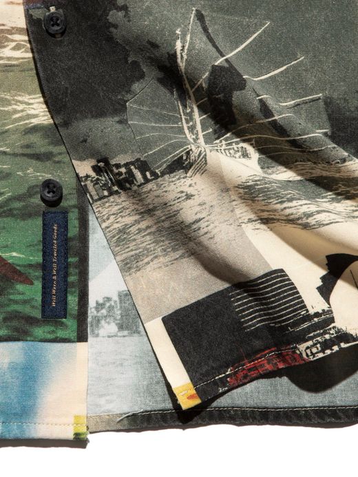 ROARK REVIVAL RW436 / "HK EXPOSURE" WOVEN / MULTI