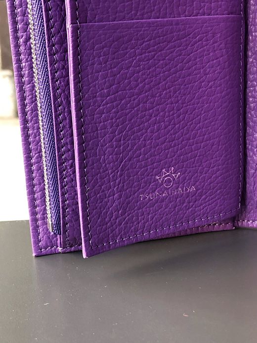 TSUNAIHAIYA BRINCADEIRA LONG WALLET / CAMEL PURPLE