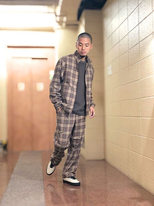 VOO VOO-872 / WISE TRACK JACKET / BURBERRY CHECK