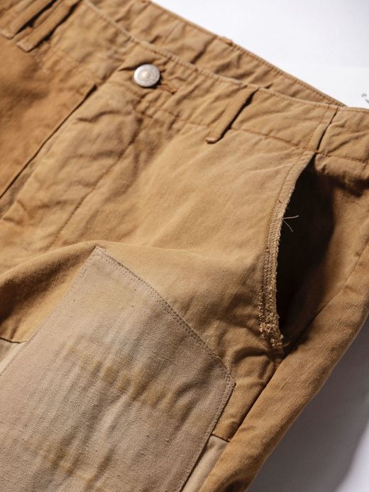 ANACHRONORM NM-TR02-PRW19 / ReMAKE TAPERED TROUSERS / CAMEL