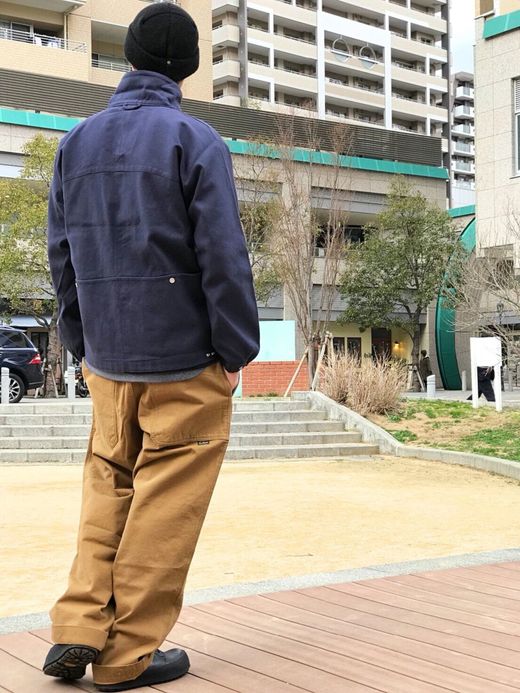 fulton LIVINGSTON Over JKT / washed navy