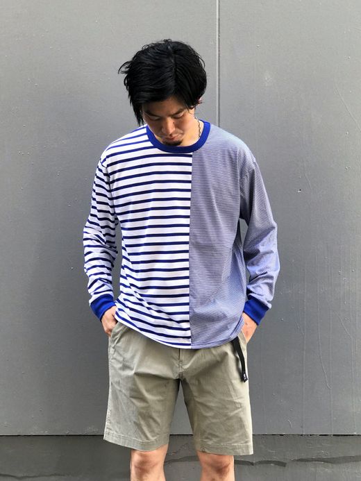  MP-20AW025 / SALT CREEK BORDER L/S / BLUE