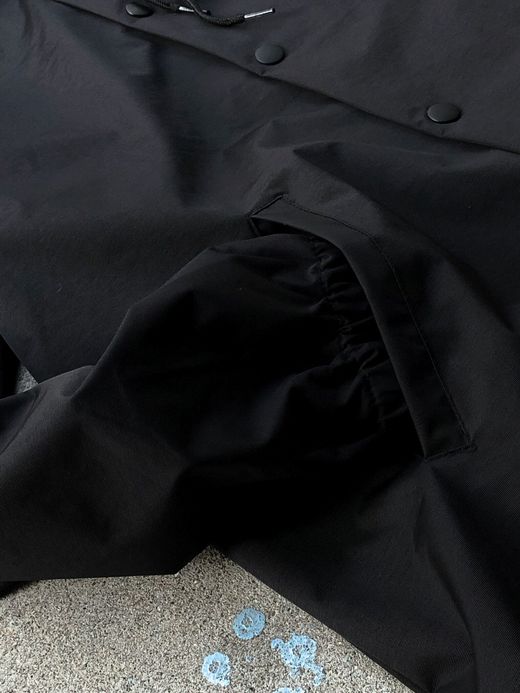 LOOKER LOOK.86 / RAINY DAY WOMAN ESCORT HOOD COACH JKT / BLACK/WHITE