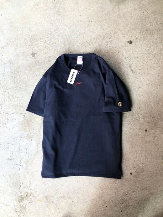 LOOKER LOOK.92 / SUN&MOON TEE / NAVY/RED