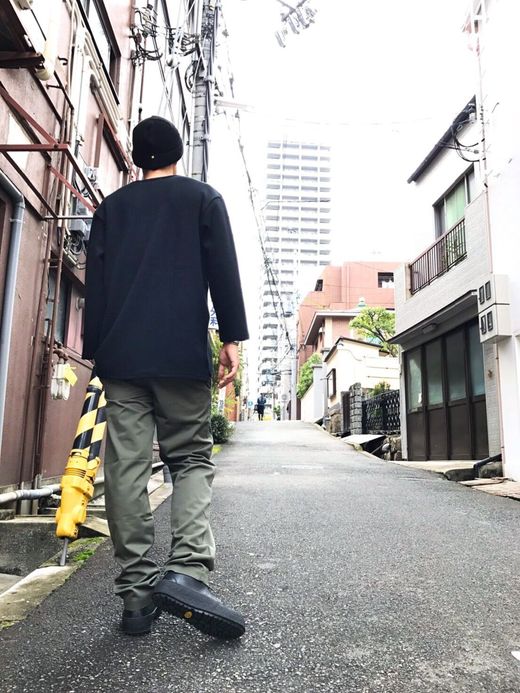 fulton PARK SLOPE Pants / smoke olive