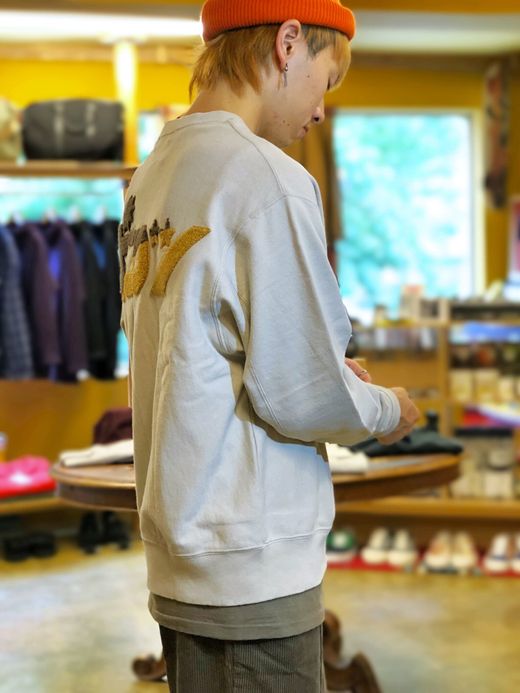 ALDIES A1403228 / JALOPY WIDE SWEAT / OATMEAL