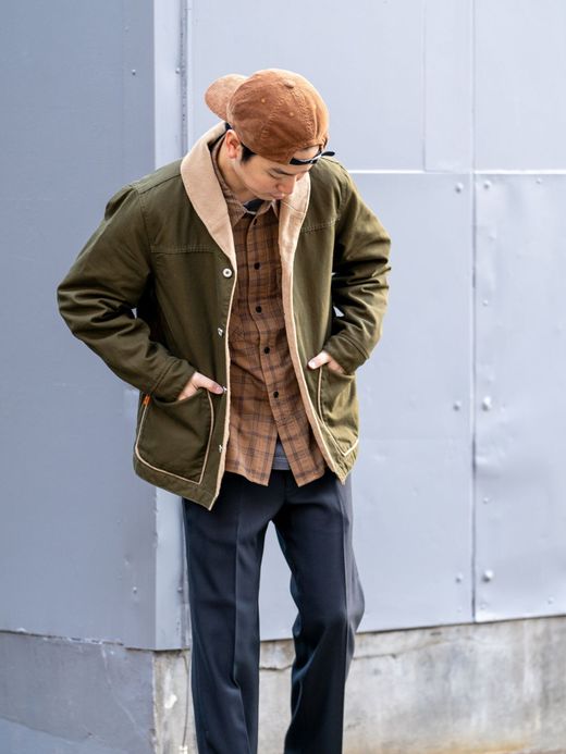 THE UNION TBO00023 / WORK BORE JACKET / OLIVE