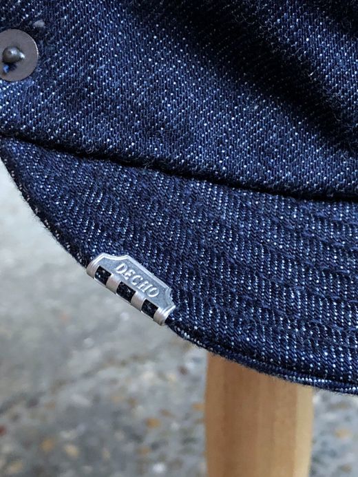 ANACHRONORM ANDC-043 / DENIM BALL CAP / INDIGO × NAVY ST.