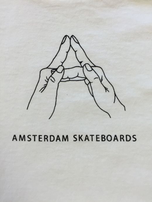 NECESSARY or UNNECESSARY Finger-T / white