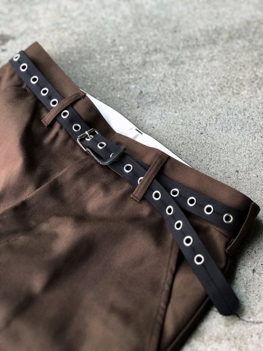 NECESSARY or UNNECESSARY Belt Nylon / black