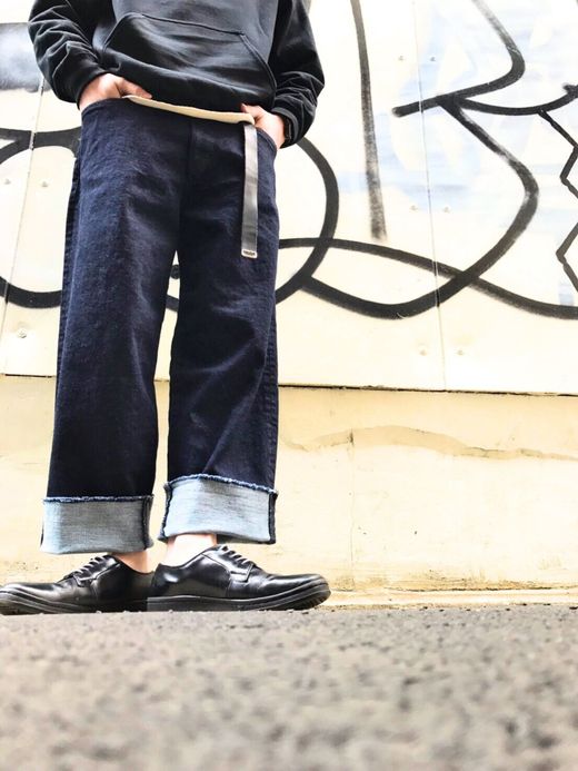 VOO Thick 5P / DK.indigo